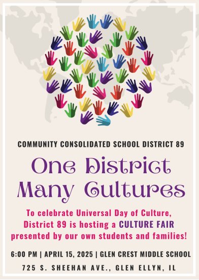  Culture Fair poster